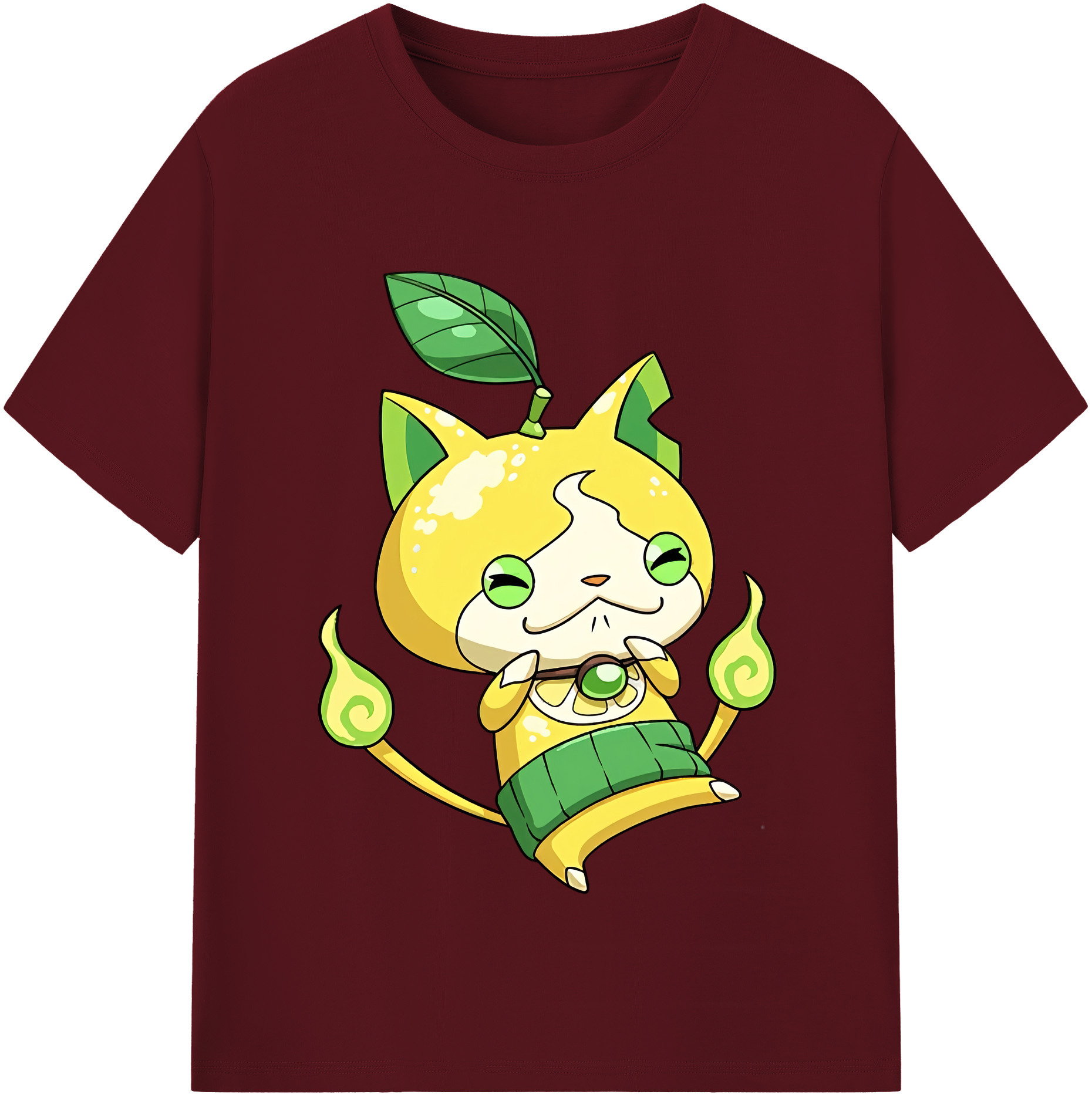 （画像用） 妖怪ウォッチ Yo-kai Watch 綿100％半袖Tシャツ（フロントプリント）